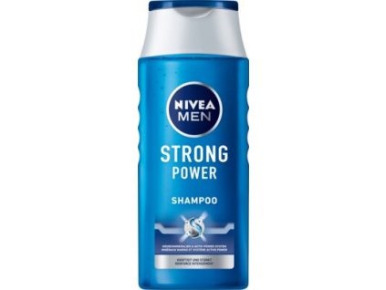 Nivea Men šampon Strong power 250ml | Kosmetické a dentální výrobky - Vlasové kosmetika - Šampony na vlasy
